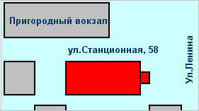 схема расположения офиса на Станционной, 58
